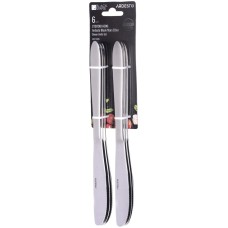 Набор столовых ножей Ardesto Black Mars Ether 6 пр., нержавеющая сталь AR0706EK