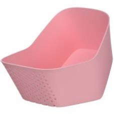 Миска с ситом Ardesto Fresh, розовый, пластик AR1601PP