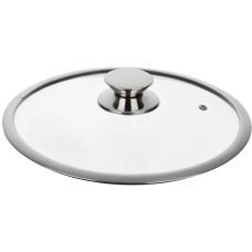 Крышка Ardesto Gemini Lazio 24 см, стекло и нержавеющая сталь AR1924L