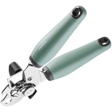 Консервный нож Ardesto Gemini, серый/зеленый, метал, пластик с софт тач AR2110PG