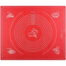 Коврик для выпечки Ardesto Golden Brown 50*60 см, красный, силиконовый AR2406SR