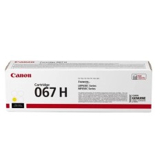 Картридж Canon/CRG 067H Y/Лазерный цветной/Жёлтый
