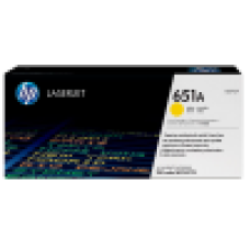 Желтый картридж с тонером HP 651A, 16 000 страниц для Color LaserJet, CE342A