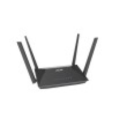 Маршрутизатор с беспроводной точкой доступа, ASUS, RT-AX52, 2.4GHz/5GHz, 802.11a/b/g/n/ac/ax, AX1800, 1 порт 10/100/1000M WAN, 3 порта 10/100/1000M LAN
