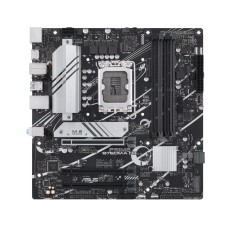 ASUS MB PRIME B760M-A D4, B760, LGA1700, 4xDDR4, DP / 2xHDMI, 3xPCIe x16, 4xSATA, 2xM.2, mATX #90MB1D00-M0EAY0