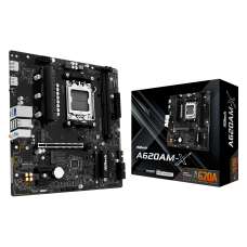 Материнская плата ASRock A620AM-X MB Socket AM5, MATX, AMD A620A (DP+HDMI) 2DDR5, 1PCIx16,PCIx1