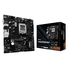 Материнская плата ASRock A620AM-HVS AM5 2xDDR5 2xSATA3 RAID 2xM.2 D-Sub HDMI mATX