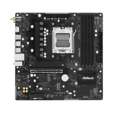 Материнская плата ASRock A620AM PRO-A WIFI AM5 4xDDR5 2xSATA3 RAID 3xM.2 Type-C HDMI WiFi6E mATX