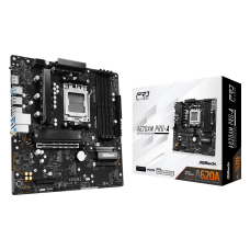 Материнская плата ASRock A620AM PRO-A AM5 4xDDR5 2xSATA3 RAID 3xM.2 Type-C HDMI mATX