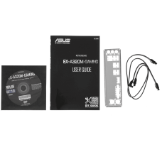 Уц. Материнская плата ASUS EX-A320M-GAMING, следы установки MB Socket AM4, MATX, AMD A320 (DVI+HDMI) 4DDR4, PCIx16, PCIx1, M.2