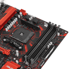 Уц. Материнская плата ASUS EX-A320M-GAMING, следы установки MB Socket AM4, MATX, AMD A320 (DVI+HDMI) 4DDR4, PCIx16, PCIx1, M.2