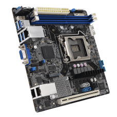 Материнская плата Asus P12R-I MB Socket1200, mITX, iC252 (D-Sub, 2GNIC) 2DDR4, PCIx16, M.2, 6 SATA
