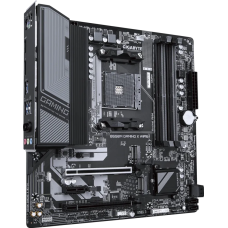 Материнская плата, Gigabyte, B550M GAMING X WIFI6 (4719331870096), AM4, B550, 4xDDR4 3200, 4xSATA3, 2xM.2 (1*PCIe 4.0x4/x2 & SATA. 1*PCIe 3.0x2 & SATA), RAID, 1xHDMI, 1хDP, 2xPCI-Ex16, 1xPCI-Ex1, WiFi, mATX