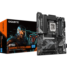 Материнская плата Gigabyte B760 GAMING X DDR4 GEN5 MB Socket1700, ATX, iB760 (DP+HDMI), 4DDR4, 4PCIx16, 4PCIx1