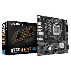 Материнская плата GIGABYTE B760M H V2, LGA1700, B760, HDMI+DP, 2xDDR5, M.2, 4xSATA, MATX