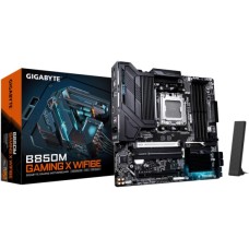 Материнская плата, Gigabyte, B850M GAMING X WIFI6E (4719331866433), AM5, B850, 4xDDR5 4400/4800/5200/8200(OC), 4xSATA3, 2xM.2 (PCIe 4.0 x4/x2), RAID, 1xHDMI, 2хDP, 2xPCI-Ex16, WiFi, mATX