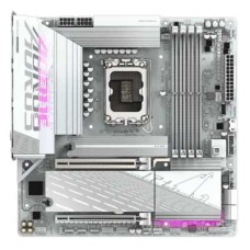 Материнская плата, Gigabyte, B860M AORUS ELITE WIFI6E ICE (4719331867164), LGA1851, iB860, 4xDDR5 5600/6400/9200(OC), 4xSATA3, Raid, 3xM.2 (PCI-E 4.0x4/x2), 1хDP, 1xHDMI, 1xUSB4® USB Type-C® port, 2xPCI-Ex16, WiFi, mATX