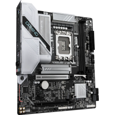 Материнская плата, Gigabyte, B860M GAMING WIFI6 (4719331866891), LGA1851, iB860, 2xDDR5 5600/6400/9066(OC), 4xSATA3, Raid, 2xM.2 (1*PCI-E 4.0x4/x2. 1*PCI-E 5.0x4/x2), 1хDP, 1xHDMI, 2xPCI-Ex16, WiFi, mATX