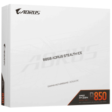 Материнская плата GIGABYTE B850 AORUS STEALTH ICE MB Socket AM5, ATX, AMD B850 (HDMI) 4DDR5, PCIx16,PCIx1