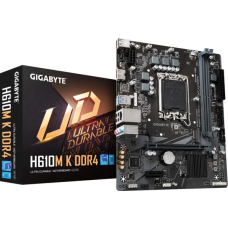 Уц. Материнская плата Gigabyte  H610M K DDR4, поврежден один контакт на сокете MB Socket1700, MATX, iH610 (HDMI), 2DDR4, PCIx16, PCIx1