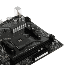 Материнская плата Gigabyte A520M H ARGB MB Socket AM4, MATX, AMD A520 (DP+HDMI) 2DDR4, PCIx16, 2PCIx1