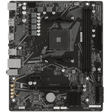 Материнская плата Gigabyte A520M H ARGB MB Socket AM4, MATX, AMD A520 (DP+HDMI) 2DDR4, PCIx16, 2PCIx1