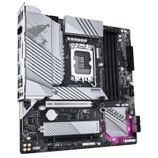 Материнская плата Gigabyte B760M AORUS ELITE WIFI6E MB Socket1700, MATX, iB760 (DP+HDMI), 4DDR5, 2PCIx16