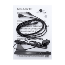Материнская плата Gigabyte B760M AORUS ELITE WIFI6E MB Socket1700, MATX, iB760 (DP+HDMI), 4DDR5, 2PCIx16