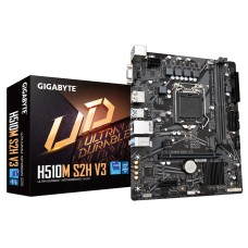 Материнская плата Gigabyte H510M S2H V3 MB Socket1200, MATX, iH470 (VGA+DVI+HDMI), 2DDR4, PCIx16, 2PCIx1