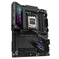 Материнская плата, Gigabyte, X870E AORUS PRO X3D (4719331878603), AM5, X870E, 4xDDR5 4800/5200/9000(OC), 4xSATA3, 4xM.2 (2xPCIe 5.0 x4/x2, 2xPCIe 4.0 x4/x2), Raid, 1xHDMI, 2xUSB4 Type-C®, 3xPCI-Ex16, Wi-Fi, ATX