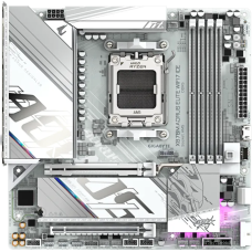 Материнская плата Gigabyte X870M AORUS ELITE WIFI7 ICE MB Socket AM5, MATX, AMD X870 (HDMI), 4DDR5, 3PCIx16
