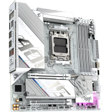 Материнская плата Gigabyte X870M AORUS ELITE WIFI7 ICE MB Socket AM5, MATX, AMD X870 (HDMI), 4DDR5, 3PCIx16