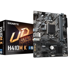 Материнская плата, Gigabyte, H410M K 2.0 (4719331881412), LGA1200, iQ470, 2xDDR4 2400/2667 MHz, 2xSATA3, 1xM.2 (PCI-E 3.0 x4/x2), 1xHDMI, 1xPCI-Ex16, 1xPCI-Ex1, mATX