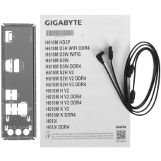 Материнская плата, Gigabyte, H610M D3W (4719331877804), LGA1700, iH610, 2xDDR5 , 4xSATA3, 1xM.2 (PCI-E 3.0x4/x2), 1xD-Sub, 1xHDMI, 2xDP, 1xPCI-Ex16, 1xPCI-Ex1, mATX