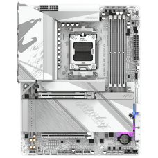 Материнская плата, Gigabyte, X870 AORUS ELITE X3D ICE (4719331876678), AM5, X870, 4xDDR5 4800/5200/8800(OC), 2xSATA3, 4xM.2 (2*PCIe 4.0 x4/x2, 2*PCIe 5.0 x4/x2), Raid, 1xHDMI, 2xUSB4 Type-C®, 2xPCI-Ex16, Wi-Fi, ATX