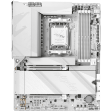 Материнская плата, Gigabyte, X870 AORUS ELITE X3D ICE (4719331876678), AM5, X870, 4xDDR5 4800/5200/8800(OC), 2xSATA3, 4xM.2 (2*PCIe 4.0 x4/x2, 2*PCIe 5.0 x4/x2), Raid, 1xHDMI, 2xUSB4 Type-C®, 2xPCI-Ex16, Wi-Fi, ATX