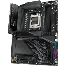 Материнская плата, Gigabyte, X870E AORUS ELITE X3D (4719331876470), AM5, X870E, 4xDDR5 4800/5200/9000(OC), 4xSATA3, 4xM.2 (2*PCIe 4.0 x4/x2, 2*PCIe 5.0 x4/x2), Raid, 1xHDMI, 2xUSB4 Type-C®, 3xPCI-Ex16, Wi-Fi, ATX