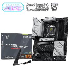 Материнская плата MSI MAG X870E GAMING MAX WIFI MB Socket AM5, ATX, AMD X870E (HDMI), 4DDR5, 3PCIx16