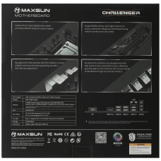 Материнская плата MaxSun Challenger B460M-D MB Socket1200, MATX, iB460 (HDMI, DP) 2DDR4, PCIx16, PCIx1