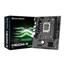 Материнская плата MaxSun MS-Challenger H610M-R V2 MB Socket1700, MATX, iH610 (VGA+HDMI), 2DDR4, PCIx16, 2PCIx1
