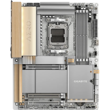 Материнская плата, Gigabyte, X870E AERO X3D WOOD (4719331878481), AM5, X870E, 4xDDR5 4400/4800/5200/9000(OC), 4xSATA3, 4xM.2 (2xPCIe 5.0 x4/x2, 2xPCIe 4.0 x4/x2), Raid, 1xHDMI, 2xUSB4 Type-C®, 2xPCI-Ex16, Wi-Fi, ATX