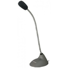 Микрофон компьютерный Defender MIC-111 серый, кабель 1,5 м
