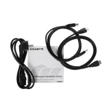 Монитор, Gigabyte, G24F, 23.8", 1920x1080, IPS, 165Гц, HDMI*2, DP, LED, 300кд/м2, 1000:1, 1мс, Регулировка высоты, угол обзора(гор/верт) 178/178, 16:9, USB3.0*2, Чёрный