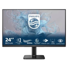 Монитор 23.8" PHILIPS 24E2N1100LB/01 VA 1920x1080 100Hz 4мс 250кд/м 3000:1 1xHDMI 1xVGA Черный