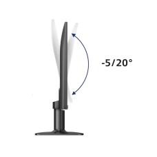 Монитор 23.8" PHILIPS 24E2N1100LB/01 VA 1920x1080 100Hz 4мс 250кд/м 3000:1 1xHDMI 1xVGA Черный