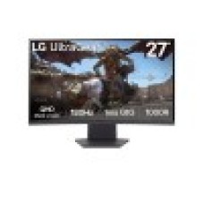 Монитор, LG, 27GS60QC-B, 27", 2560 x 1440, VA, 180 Гц, HDMI*2, DP*1, Аудиовыход, 300 кд/м2, 3000:1, 16.7M., 1мс, 178/178, 16:9, Черный
