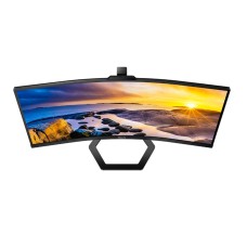 Монитор жидкокристаллический Philips 34E1C5600HE/01 LCD 34'' 21:9 3440x1440(UWQHD) VA, Curved, nonGLARE, 100 Hz, 300 cd/m2, H178°/V178°, 3000:1, 16.7M, 4ms, HDMI, DP, USB-C, USB-Hub, Height adj, Tilt, Speakers, 3Y, Black