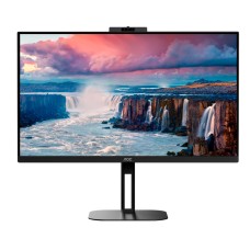 Безрамочный монитор 27" AOC Q27V5CW/BK IPS 2560x1440 75Hz 1ms 300cd/m 1000:1 20млн:1 1xHDMI 1xDP 1xUSB-C, Колонки 2x5W, Угол обзора 178/178, Регулировка Высоты до 130мм, Черный