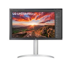 Монитор жидкокристаллический LG 27UP850K-W.ARUZ 27'' 16:9 3840x2160(UHD 4K) IPS, nonGLARE, nonTOUCH, 60 Hz, 400cd/m2, 5ms, HDMI, DP, Black