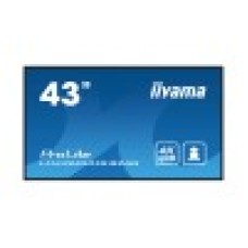 Монитор, iiyama, LH4360UHS-B2AG (PL4360), PROLITE, 43", 500 cd/m, 4K